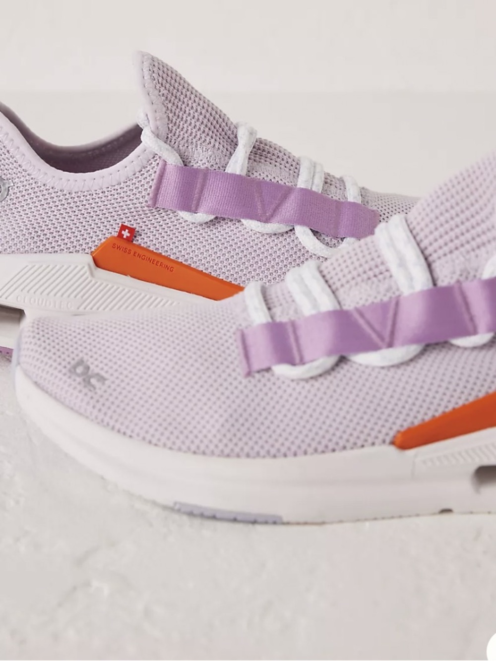 On Cloudeasy Running Lilac Mesh Athletic Sneakers - Picture 4 of 12